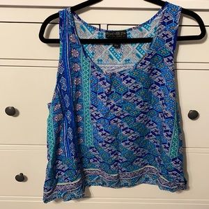 Patterned tank